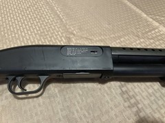 Double Eagle M58A M500 Tactical Heavy Weight Airsoft Pump Shotgun w/ Full Stock