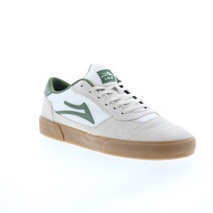 Lakai Cambridge Mens Beige Suede Lace Up Skate Inspired Sneakers Shoes