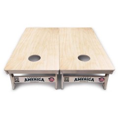 2nd Amendment US Flag skull Cornhole Boards