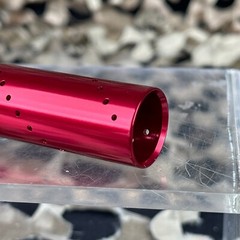 NEW DLX Freak XL V2 15″ Barrel Front – All American – Gloss Red