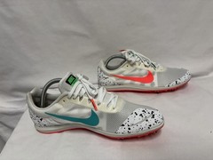Nike Zoom Rival Athletic Running Shoes White Multicolor US 8.5 907566-100