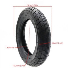 10″X2» Tyre Inner Tube 10×2 For Scooter Strollers, Pram Pushchair, Joggers, Etc