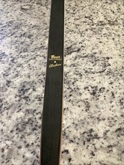Vintage Bear Alaskan Bow 48# 62 in Left/Right hand Blk/Org (Nw148)