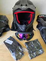 Personal Protective Gear Bundle for Go-Kart, ATV, BMX, other Off-Road Activities