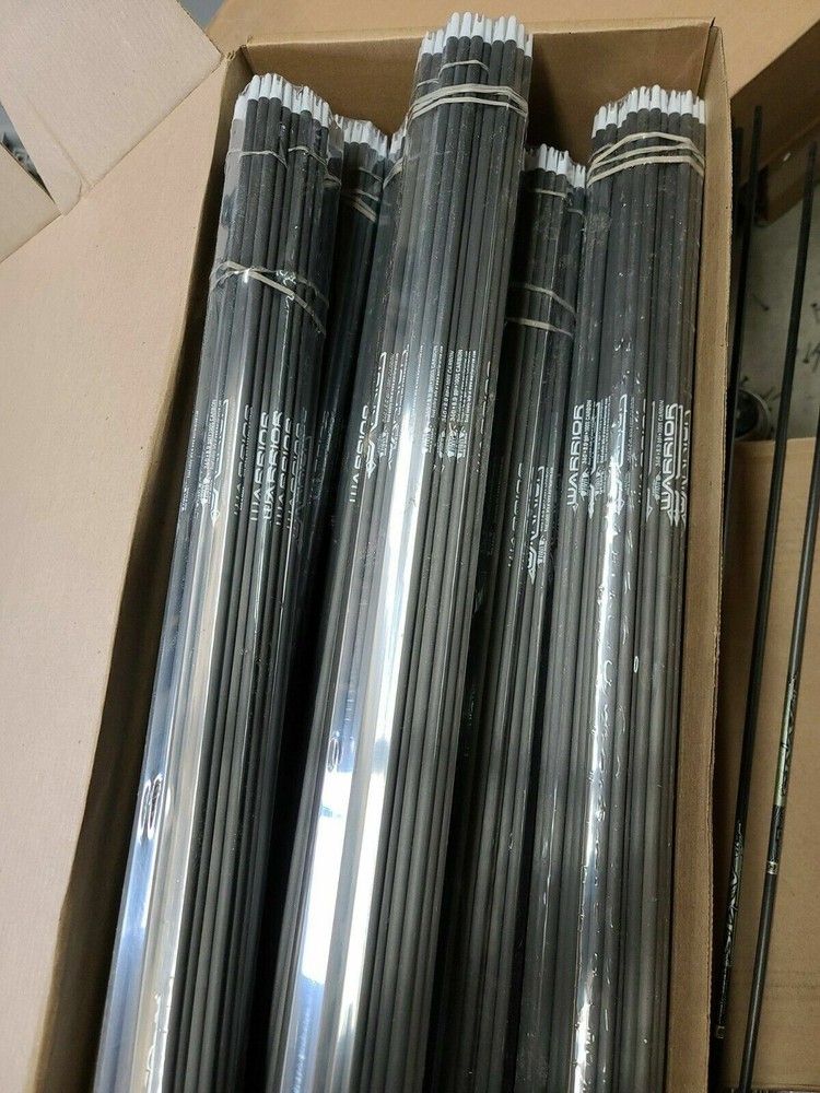 Gold Tip Warrior Carbon Arrow Shafts, 1 Dz 300, 340, 400, 500, 600, or 700 Spine