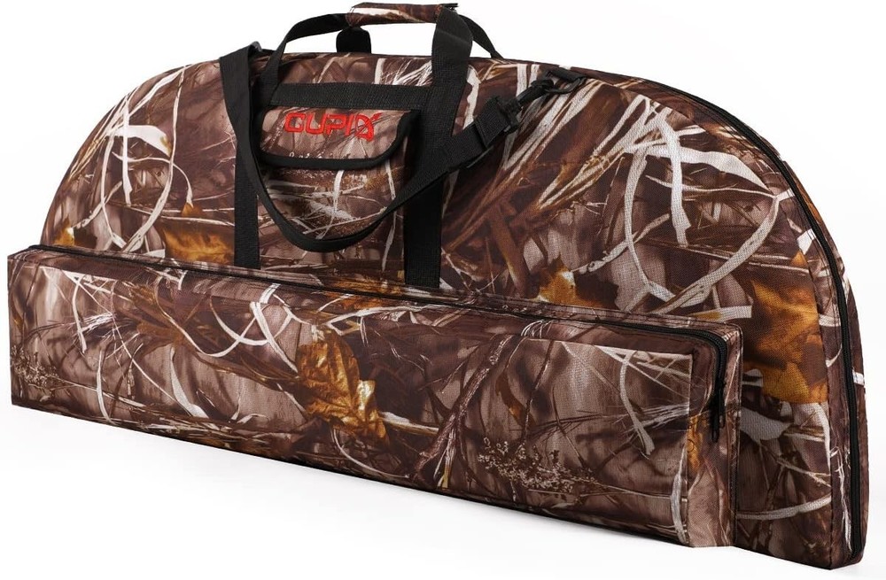 Lightweight Compound Bow Case with Camo Design & Adjustable Straps – 44in