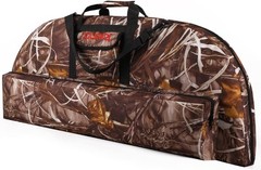 Lightweight Compound Bow Case with Camo Design & Adjustable Straps – 44in