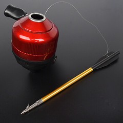 6-12 pcs 6.8″ Aluminum Fish Hunting Arrows Fishing Bolts for Pistol Crossbow