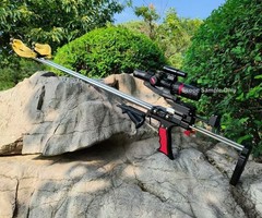 995mm Long Rod Slingshot Catapult Hobby Paper Target Training Practice Toy