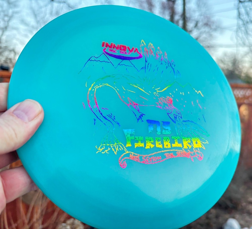 2023 Sexton Champion FIREBIRD April Fools Rainbow OOP Disc Golf Innova New #6080