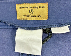 Devon-Aire 575 Fine Riding Equestrian Attire Blue/Gray Riding Breeches Size 28