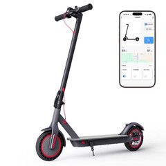 OBX Electric Scooter Adults 350W Foldable E-Scooter 18MPH 12-16 Mile Range