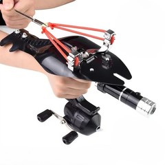 Fishing Slingshot Set for Outdoor Hunting Versatile Slingshot with Stainless