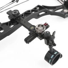 TX9610 Compound Bow Sight Carbon Rod Adjustable Competition Archery Target Shoot