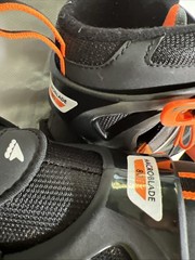 Rollerblade ‎071006001A1 Macroblade 80 Inline Skate, SIze 8 Black/Orange