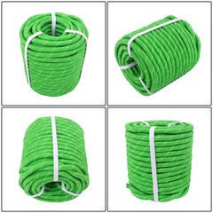 1/2 inch x 125ft Double Braided Rope Breaking Strength 8400 Pounds Green New