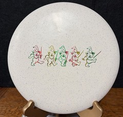 Grateful Dead Gateway Hemp Wizard SS Dancing Bears Putter Golf Disc 175g Rasta