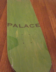 Palace Ich Bun Skateboard Deck White 8″ Palace Skateboards Brand New Free S&H