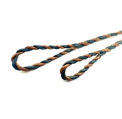 Flemish Recurve Bowstring – D97 – Black & Tan