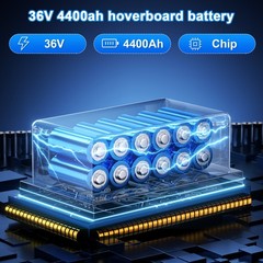 New Replacement Battery For Balance Scooter Board 36V 4.4Ah 10S2P US