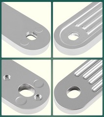 TSP-1 & TSP-2DP Transom Support Plates Set, 3/8″ Thick Aluminum