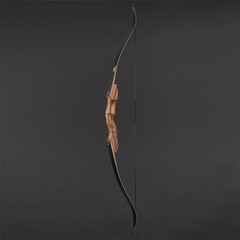 25-60lbs Archery Takedown Recurve Bow Wooden Riser Hunting Arrows Adult Shooting
