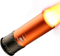 40mm Airsoft Tracer Unit – Reusable Aluminum Shell with RGB Flame Simulation