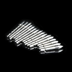 12PCS Archery 4.2mm Insert Arrow Heads Target Point Tip Broadhead Shaft DIY Hunt
