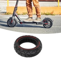 Scooter Solid Tire 10in 10×3 255×80 80/65‑6.5 Red Line Universal For GHUG