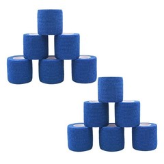 [12 Pack-2″ x5Yards] MINGYUE Self Adhesive Bandage Wrap,Athletic Tape,Sports …