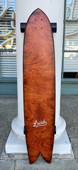 Lucid 45″ Longboard Skateboard Fish Tail Complete Skate Made in California NEW
