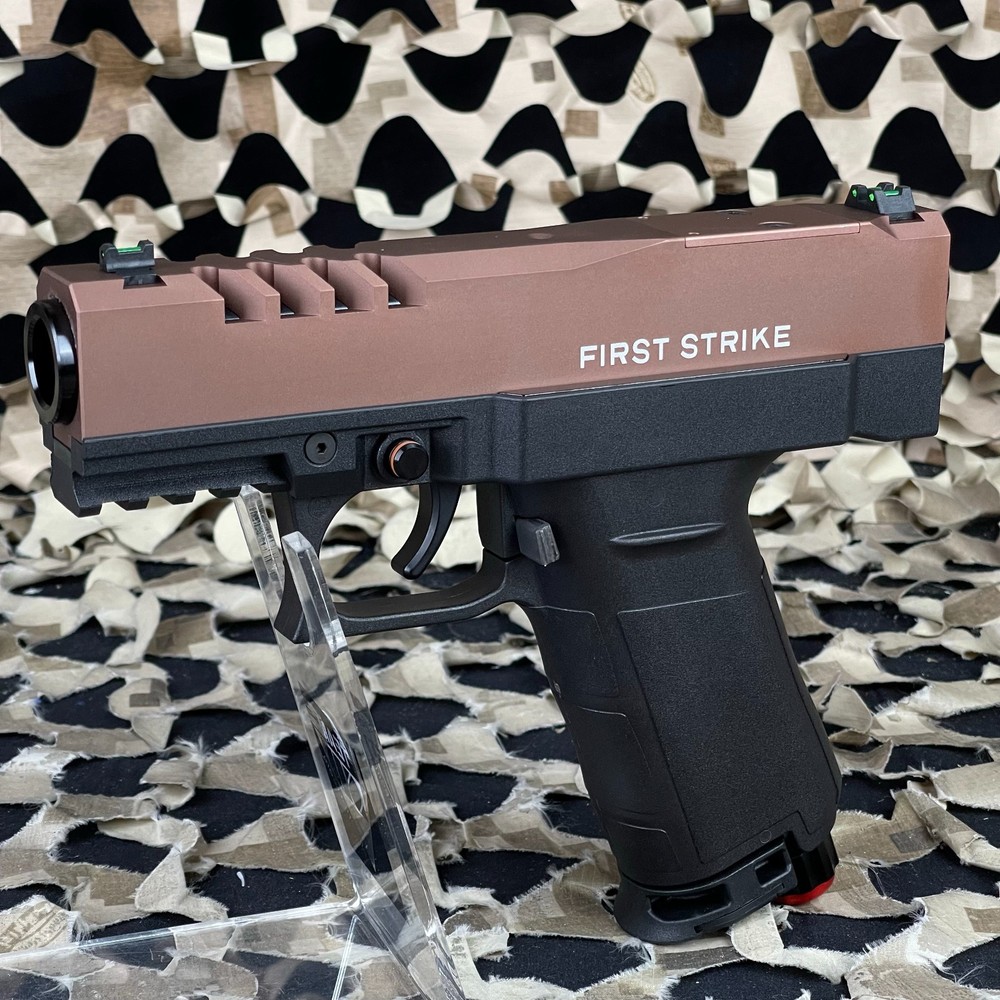 NEW First Strike XP Paintball Pistol – FDE/Black