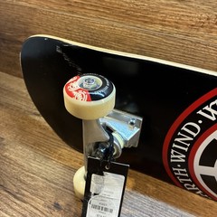 Element Seal Complete Skateboard 8.0 All Terrain Urethane Wheels Black White Red