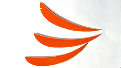4″ New, FREE SHIPPING!! Real Turkey Feather Fletching for Arrows& Darts 50 Pack