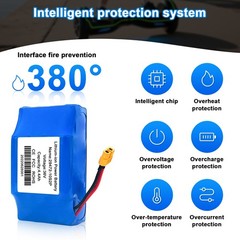 New Replacement Battery For Balance Scooter Board 36V 4.4Ah 10S2P US