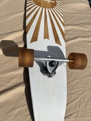 Retrospec Zed 44 in Complete Cruising Longboard Skateboard w/ Trucks & Wheels