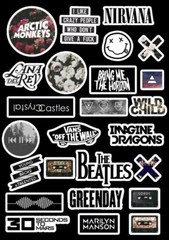 Sticker Pack Set 25 pcs Cool stickers