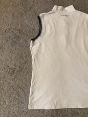 Pikeur Sports 1/4 Button Equestrian Riding Sleeveless Shirt Women’s Size 38