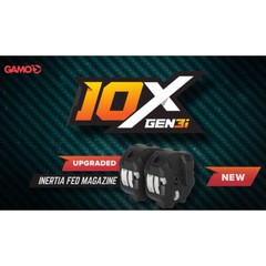 Gamo Swarm Bone Collector 10X GEN3i INERTIA FED .22 caliber 10-shot pellet rifle
