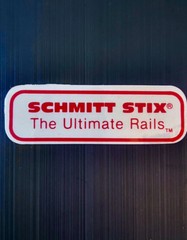 Vintage 1980’s Schmitt Stix Skateboards The Ultimate Rails Sticker