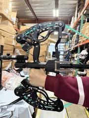 Rapid Fire Compound Bow Repeater 40-Shot 8mm Steel Ball Slingshot High Precision