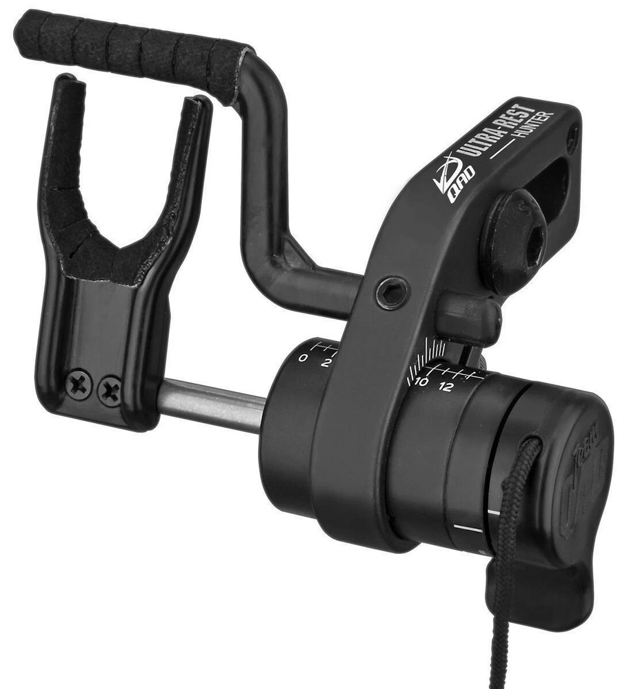 New QAD Ultra Rest Hunter Black RH Fall Away Arrow Rest – 710504035056