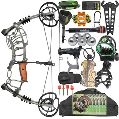 25 30 Inch 30 55lbs Adjustable Compound Bow Set Hunting Archery Target Shooting