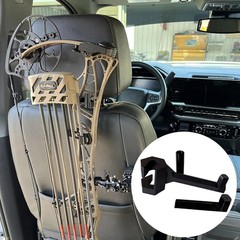2Pcs Truck Headrest Bow Holder Archery Hunting Bow Hanger Bracket