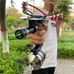 Catapult Fishing Darts Reel Set Fishing Slingshot Kit Outdoor Archery Hunting