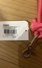 Formay 8 foot barrel rope rein, Pink, NWT