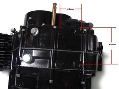 Lifan 125CC 1 DOWN 3 UP Coolster XR125 PIT BIKE MANUAL CLUTCH ENGINE M EN09