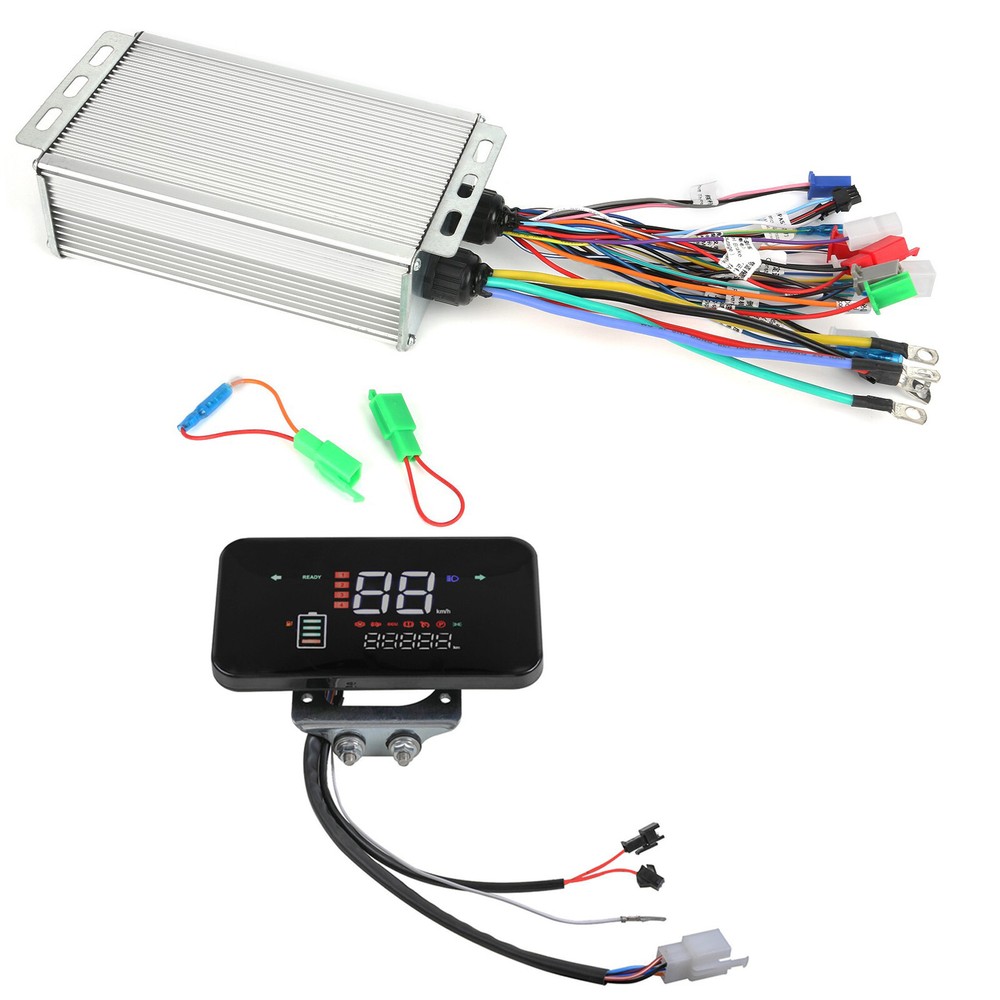 48V 60V 72V 50A Brushless Motor Speed Controller+LCD Display For Ebike Go kart