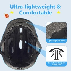 Kids/Youth Bike Helmet for Boys Girls and Teens, Adjustable and Multi-Sport f…
