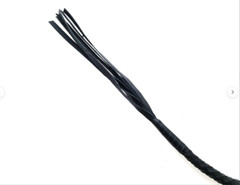 Cowhide Bull WHIP 04 TO 16 FEET Long 16 Plaits Black-Red Indiana Jones Whip